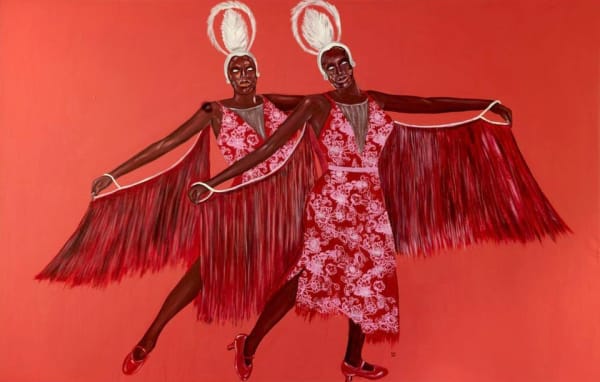 'GO-GO SISTERS IN RED' MARUANI MERCIER GALLERY