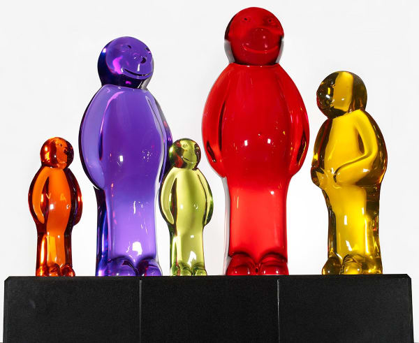 JELLY BABY FAMILY (Life-size), 2009