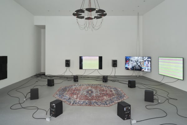 Installation View Haroon Mirza In The Epoch Of Waves 2022 Milena Wojhan 2 Web