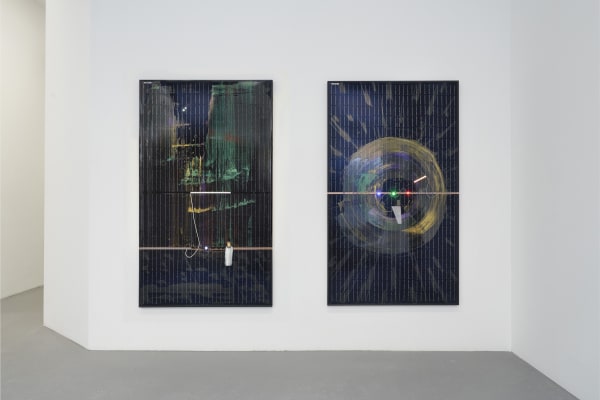 Installation View Haroon Mirza In The Epoch Of Waves 2022 Milena Wojhan 3 Web