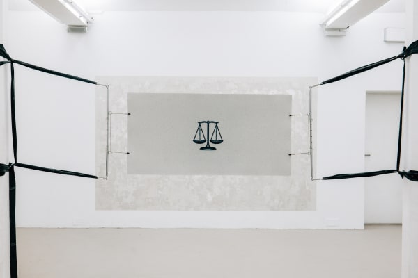 Rosanna Marie Pondorf, installation view, ZUCKER, Galerie Mitte, Bremen