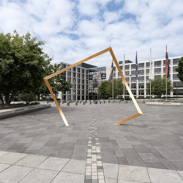 Installation view Die Quadratur des Kreises (2023) | Photo: Anton Sahler