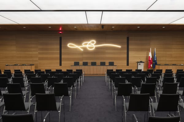 Permanente Installation, Österreichisches Parlament, Wien, Foto: Peter Hoiss