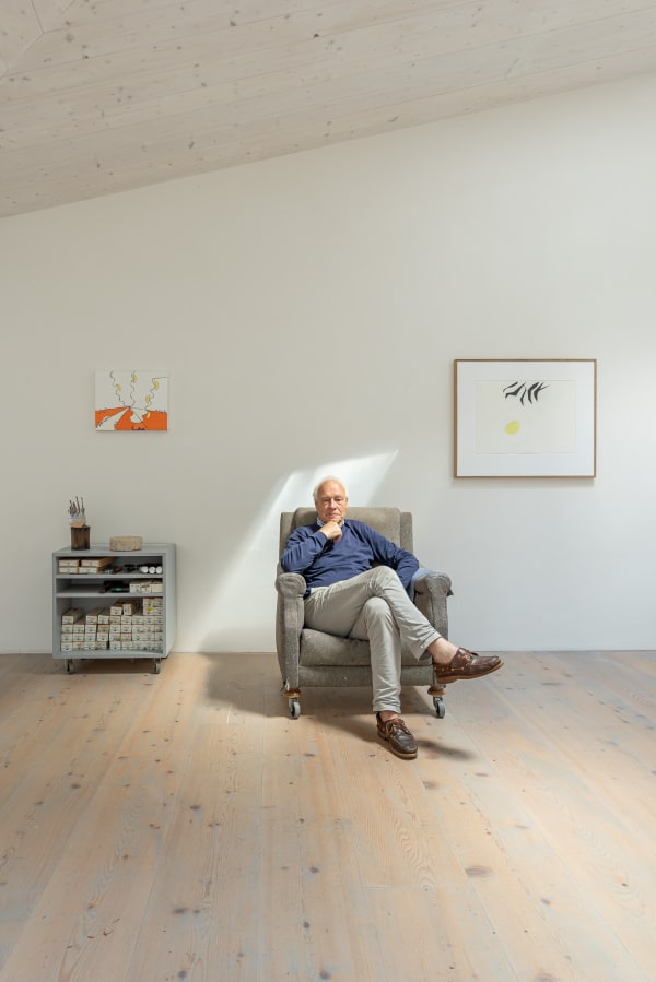 Studio view Jürgen Partenheimer (2023) | Photo: Dirk Tacke