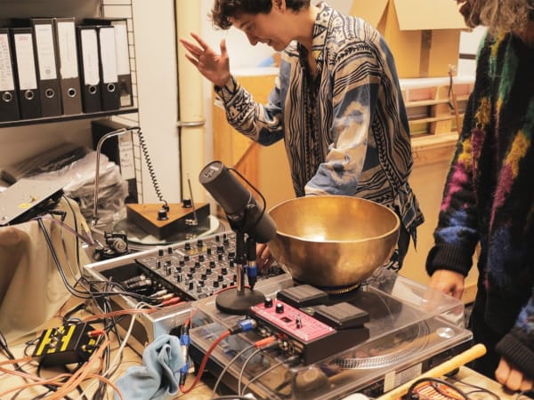 Behind the scenes at the making of Re-Creation | Photos: BCMG
