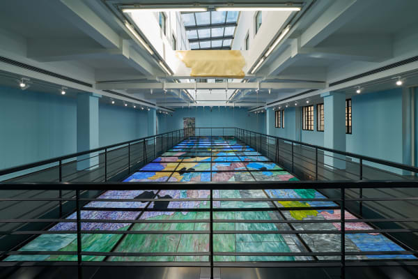 Installation view Rindon Johnson Best Synthetic Answer, Rockbund Art Museum, Shanghai (2024 – 2025), Photo: Cra. © Rockbund Art Museum