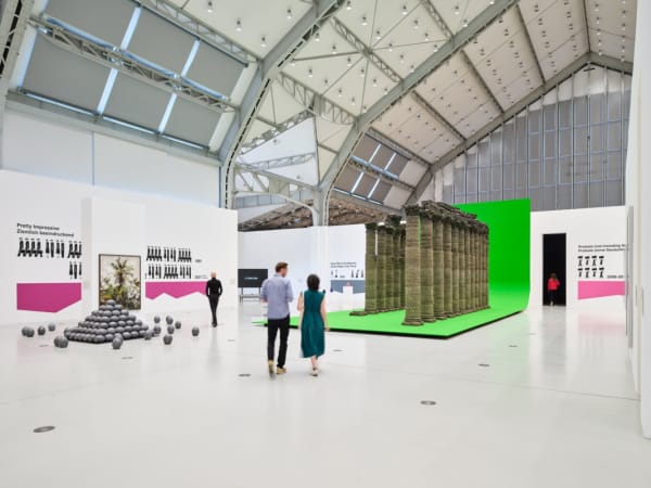 Installation view Survival in the 21st Century, Deichtorhallen, Hamburg (2024) | Photo: Henning Rogge