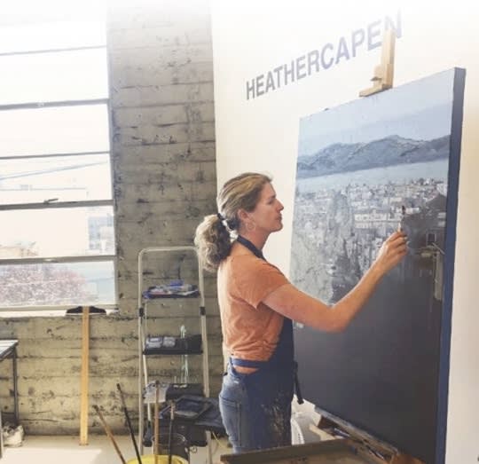 AMERICAN ART COLLECTOR | HEATHER CAPEN: URBAN LIGHT