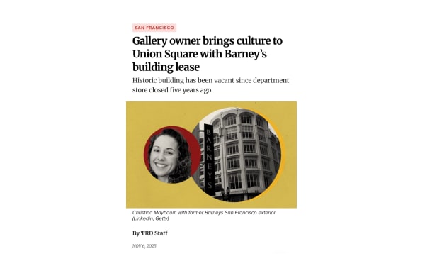 Maybaum Gallery's Barneys Lease | The Real Deal