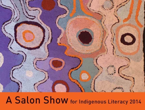 A Salon Show for Indigenous Literacy Fundraising exhibition for the Indigenous Literacy Foundation