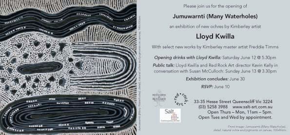 Lloyd Kwilla: Jumuwarnti (Many Waterholes)