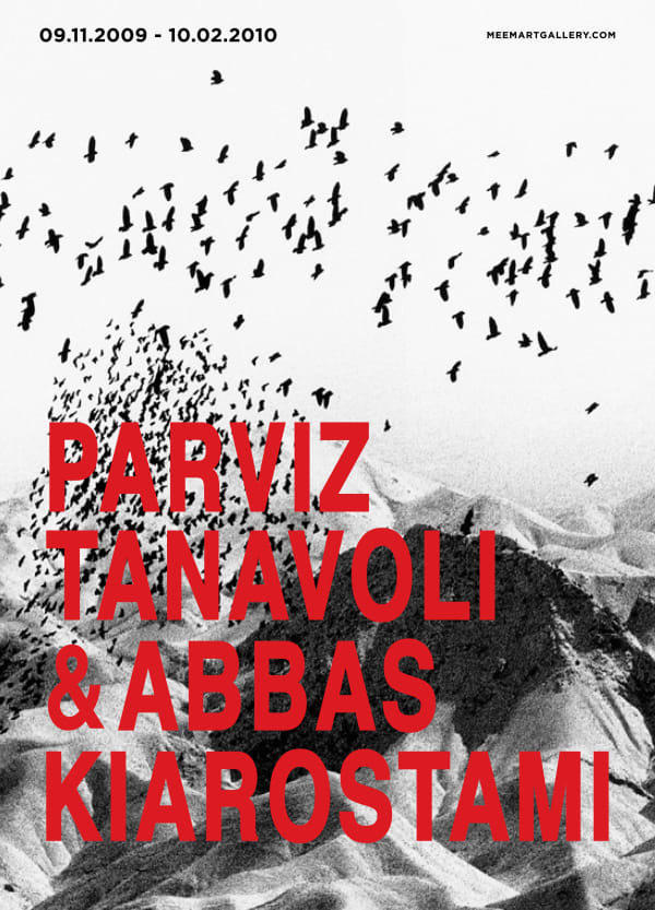 Parviz Tanavoli and Abbas Kiarostami