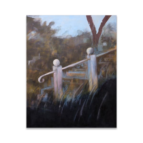 Emmanuel Osahor Passages, 2025 distemper on linen 60 x 48 in.