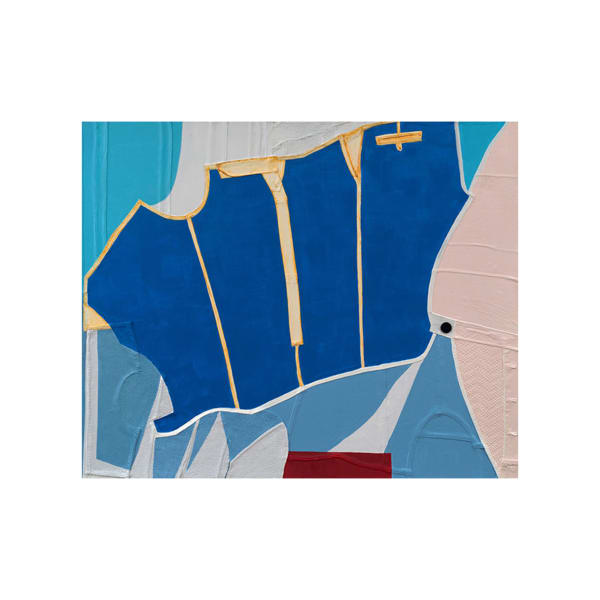 Medrie MacPhee At Last, 2025 oil, acrylic, and mixed media on canvas 45 x 55 in.