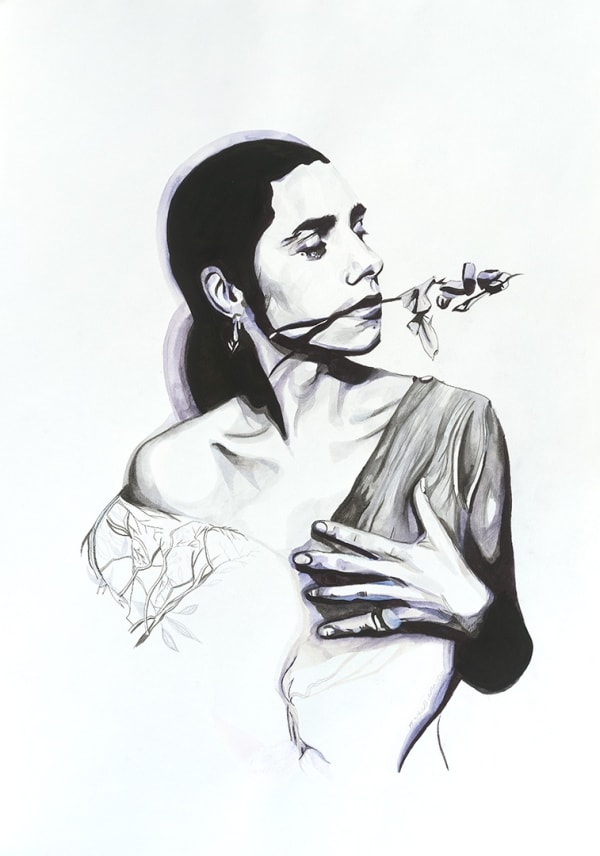 PJ Harvey (Not for sale, Hanging in Bunker Vinyl, Cork City), 2015