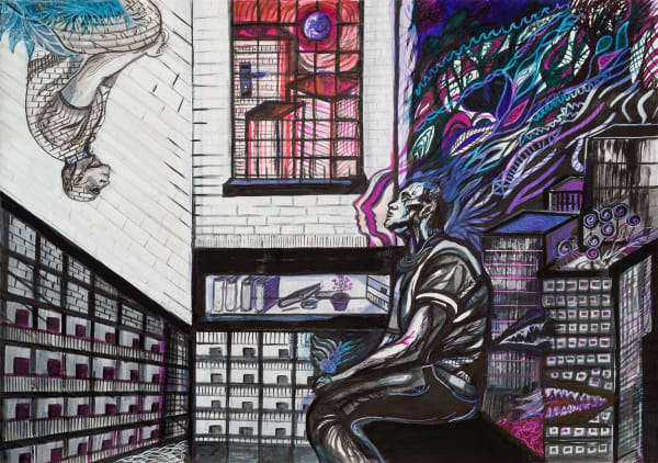 No imagination can imagine a cell, 2017