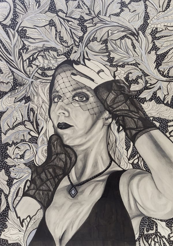 Self portrait if i survived the 1920's, 2019