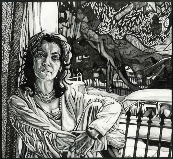 Portrait of Edna O'Brien , 2020