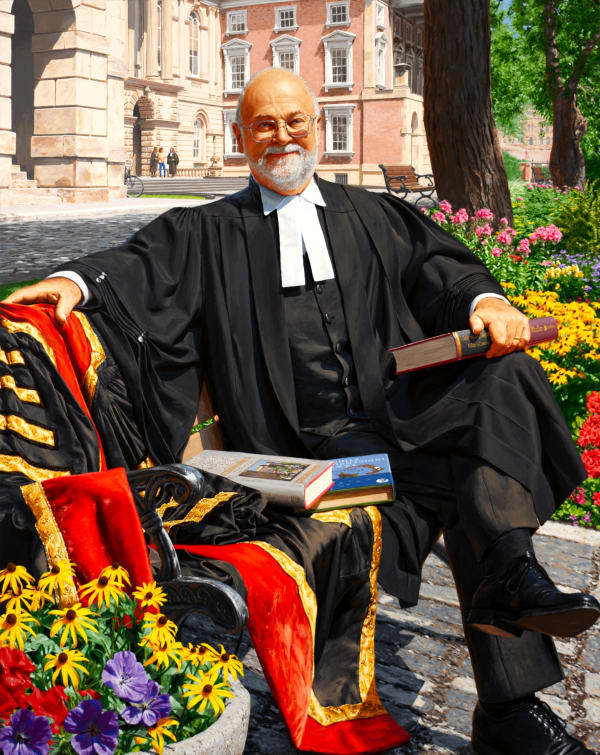 PHIL RICHARDS, Portrait of Malcolm Mercer, Treasurer of the Law Society of Ontario, 2024