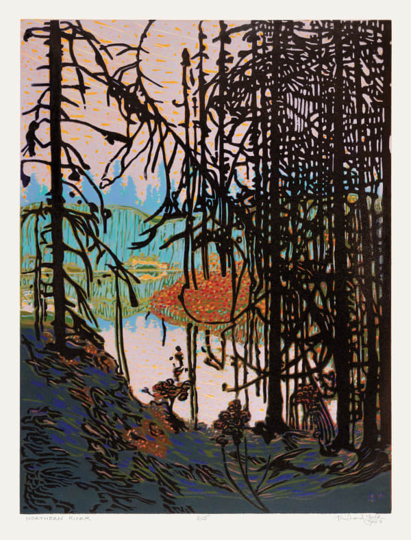 RICHARD YORK, Northern River, 2023