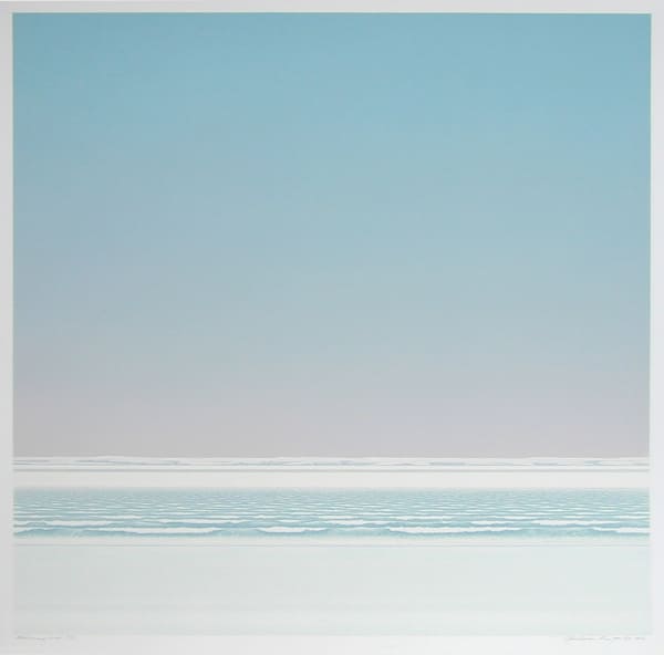 CHRISTOPHER PRATT Stationary High, 1986 original signed screenprint 25 1/2 x 27 in. ed. 55