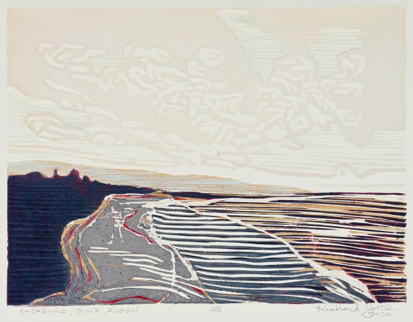 shoreline, binz, rugen by richard york