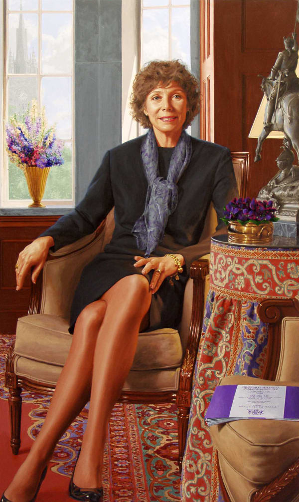 PHIL RICHARDS, Portrait of Michelle Noble, Chair of the Board of Directors of the University of Western Ontario, 2011