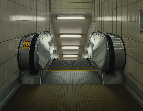 PETER HARRIS To the Station, 2020 oil on canvas 28 x 36 in.