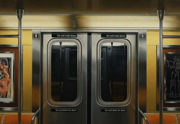 PETER HARRIS, Picasso and Haring in NYC, 2025