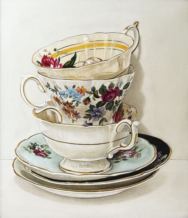 HOLLY FARRELL, Teacups, 2025