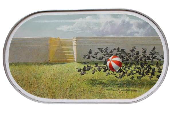 TOM FORRESTALL, Tumult Near a Wall, Summer, Autumn 2017