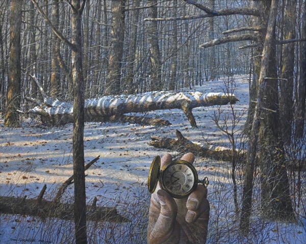TOM FORRESTALL, Hand, Watch and Fallen Tree, 1998-1999