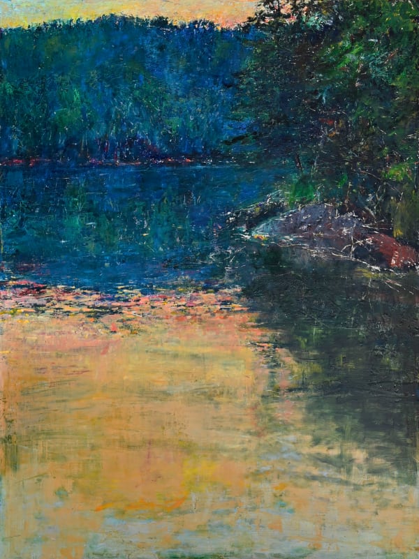 KAREN THOMSON, Evening Reflections, Lake MacDonald, 2023