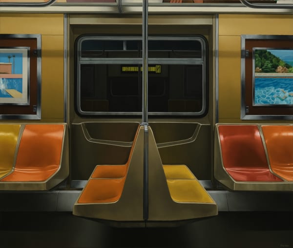 PETER HARRIS, Hockney in NYC, 2025