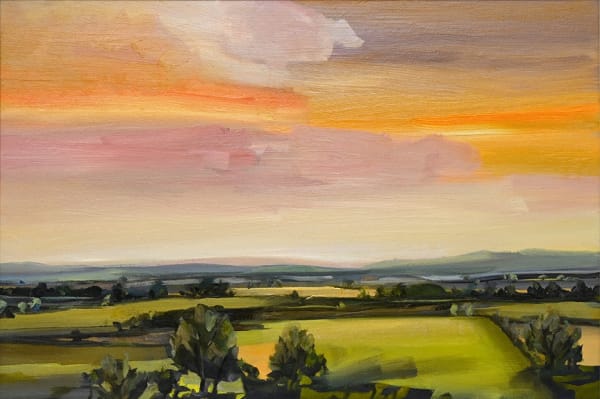 SIMON ANDREW Quiet Landscape , 2022 oil on canvas 20 x 30 in.