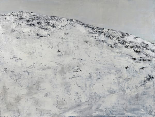 KAREN THOMSON Far North, 2022 oil and beeswax on panel 36 x 48 in.