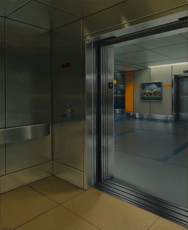 PETER HARRIS, Elevator onto Harris, 2024