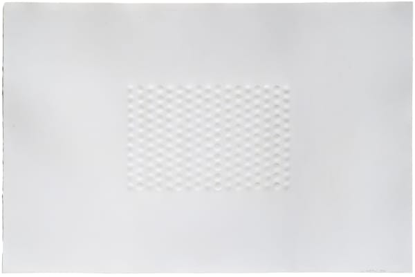 Enrico Castellani, Untitled, 1964