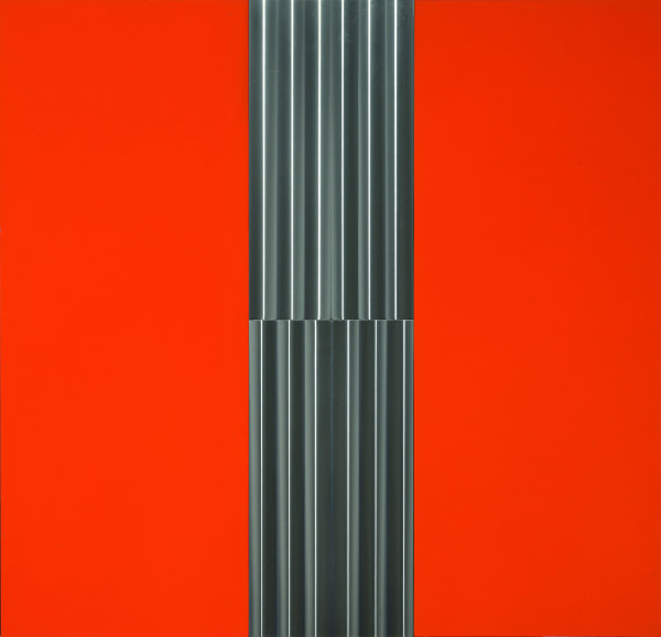 Getulio Alviani Superficie a testura vibratile, 1973