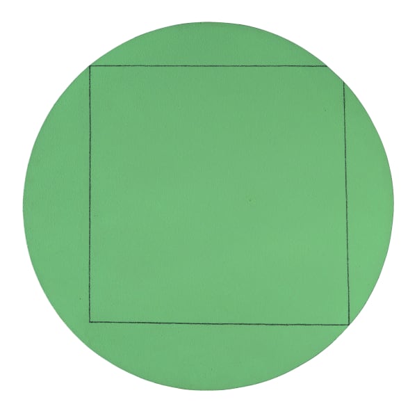 Robert Mangold Circle Painting 3, 1973