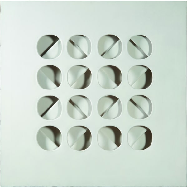 Paolo Scheggi Intersuperficie curva bianca, 1967 ca.