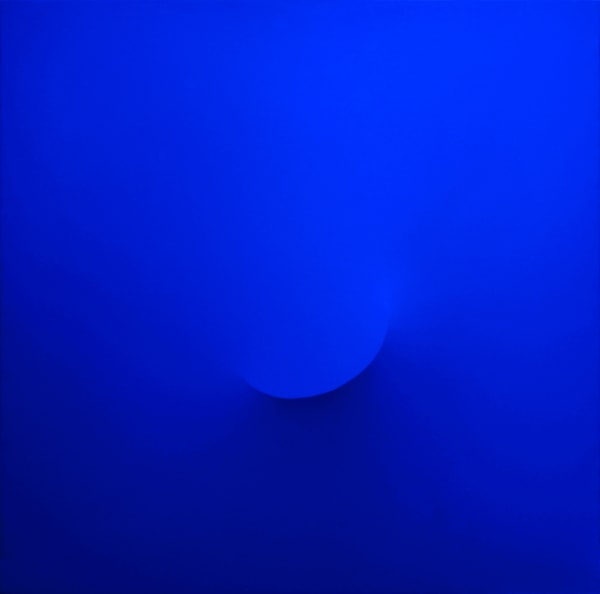 Turi Simeti Un ovale blu, 2005