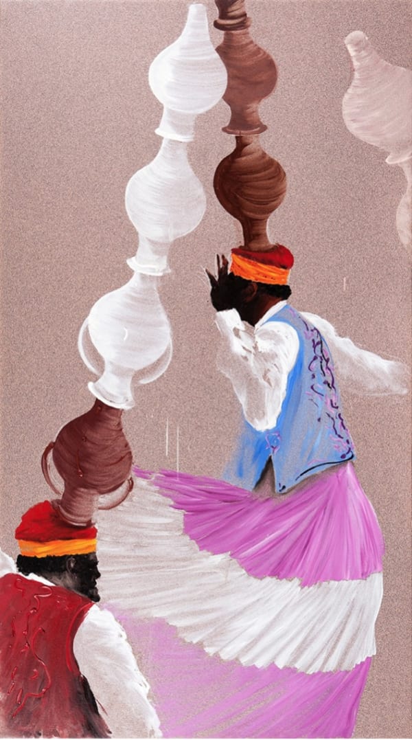 Aldo Mondino La danse des Jares, 1997