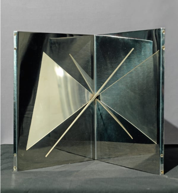 Gabriele de Vecchi Strutturazione triangolare, 1963