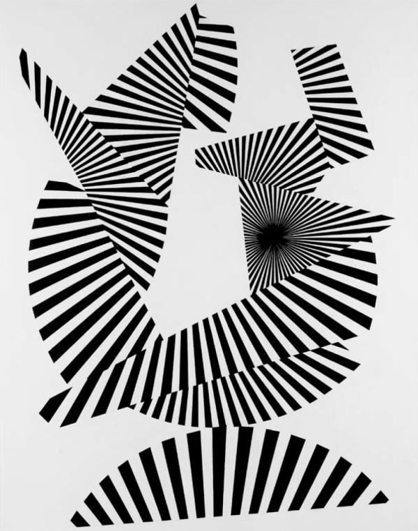 Franco Grignani Frammentazione radiale, 1964