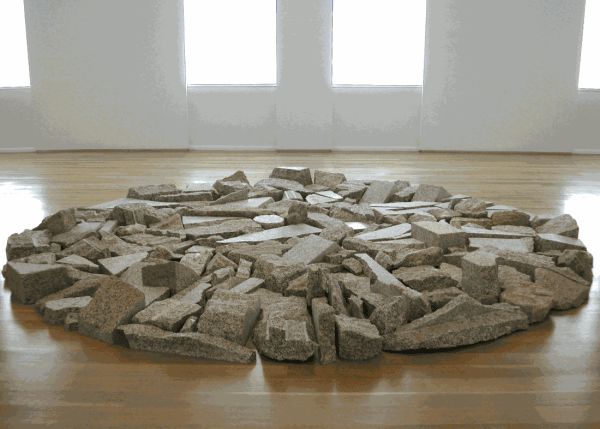 Richard Long, Higher White Tor Circle, 1996