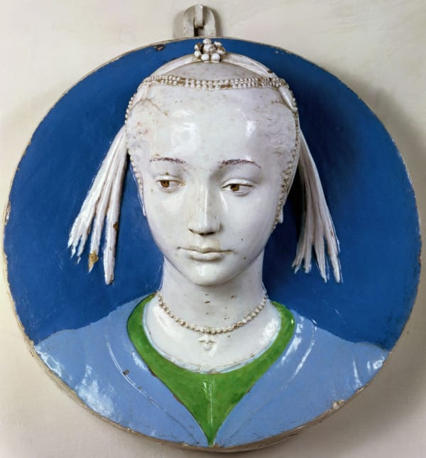 Andrea Della Robbia, Ritratto di fanciulla, 1465-70, Museo Nazionale del Bargello, Firenze