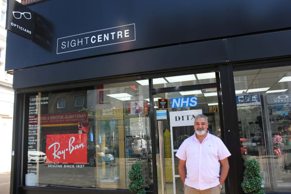 Gus at Sight Centre, 78 Deptford High Street, Photo by Mark Shackleton, 2022
