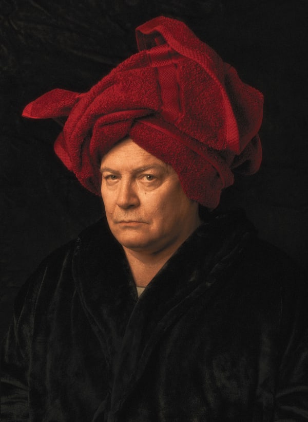 George McLeod, Jan van Eyck-Portrait of a Man 1433 , 2021