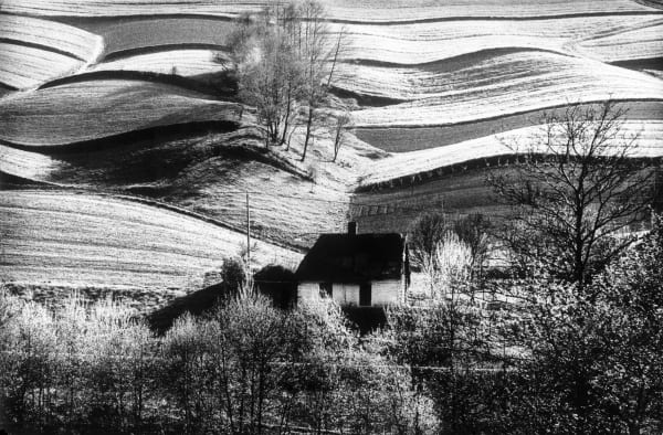 Michal Cala, A white little house, Strzyżów, 1976